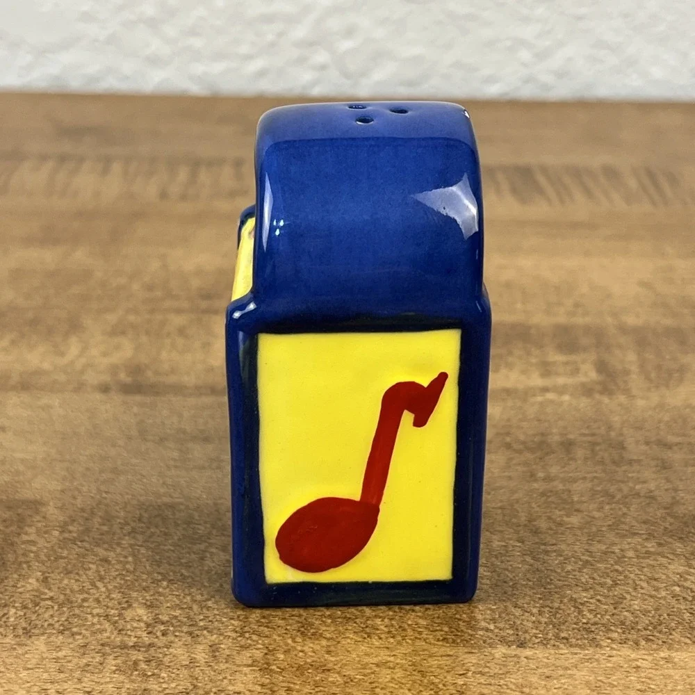 Vintage Jukebox‎ Salt/Pepper Shaker Ceramic